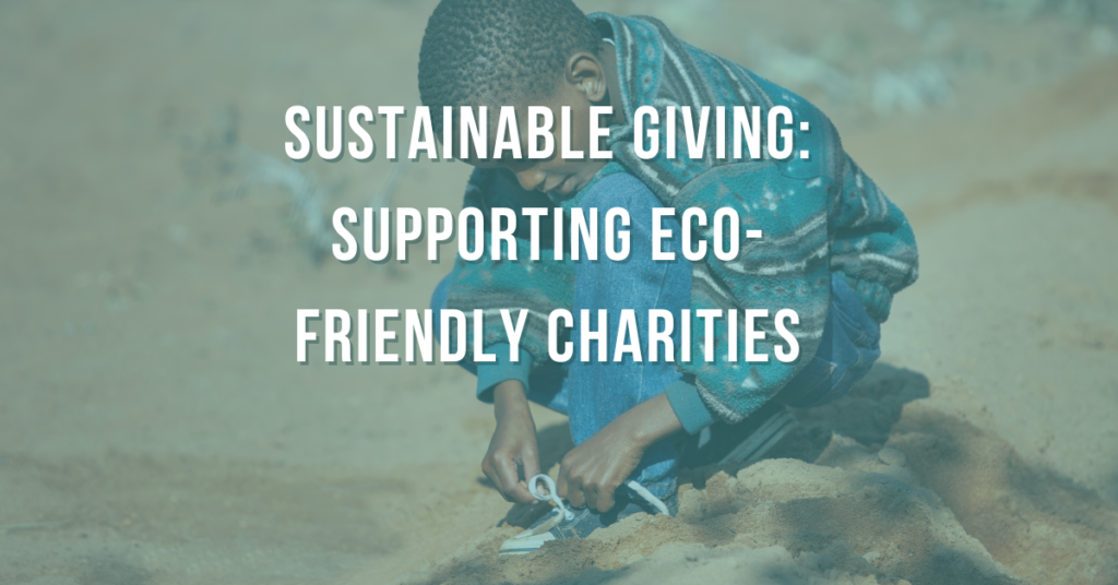 Compressive Guide about Sustainable Giving for Charities